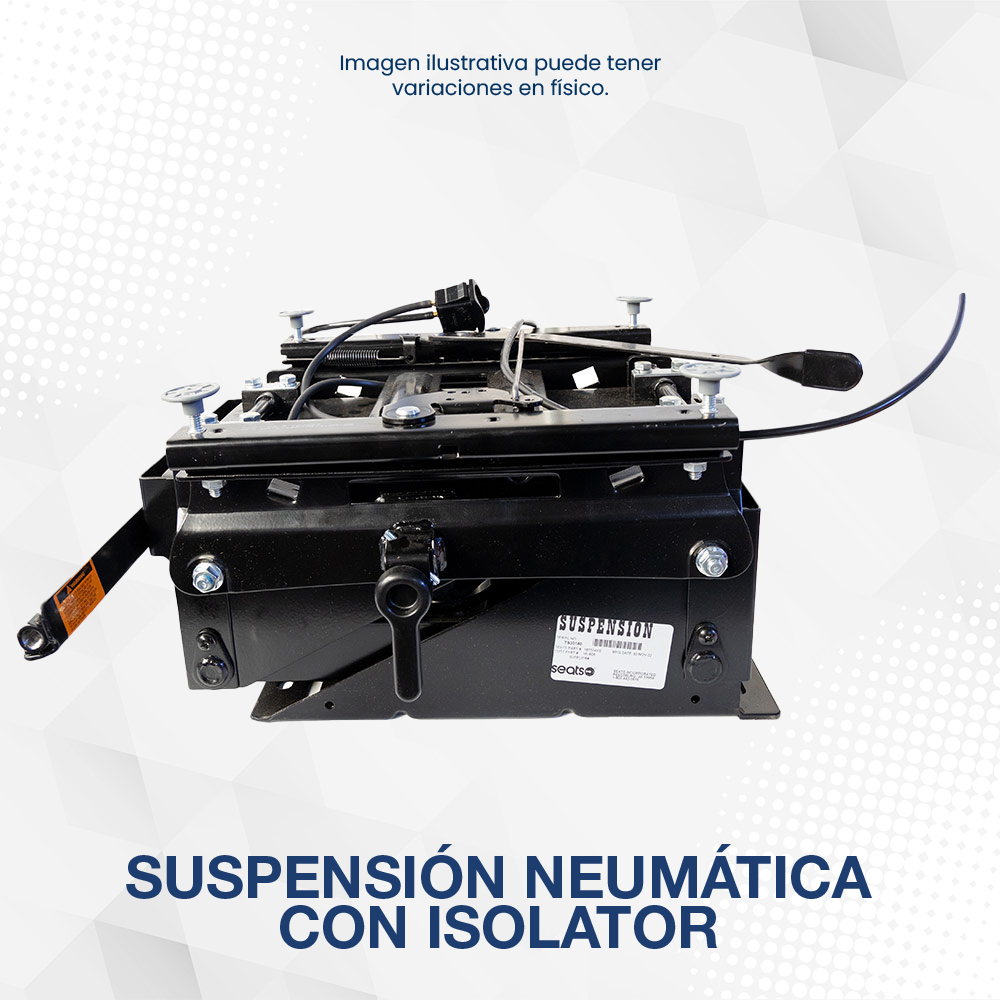 Suspensión neumática con insolator